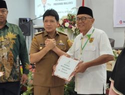 Sadali Buka Rakorda Baznas Maluku Tahun 2024