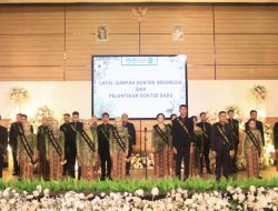 Sekda Maluku Hadiri Pengambilan Sumpah Dan Pelantikan 28 Dokter Baru Lulusan Ke XXXIII Unpatti