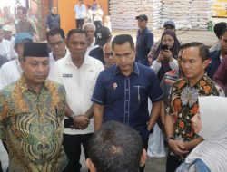 Sambangi Gudang Bulog, Vanath Pastikan Stok Beras Tersedia Sampai Lebaran