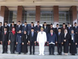 Wagub Bacakan Amanat Mendagri Dalam Upacara Peringatan Hari Otonomi Daerah ke-29