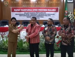 Gubernur Ikuti Secara Virtual Rapat Paripurna Penyampaian Rekomendasi DPRD Terhadap LKPJ T.A 2024