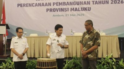 Wujudkan Sinergi Pembangunan Yang Terarah Dan Terpadu, Pemprov Maluku Gelar RAKORTEKRENBANG
